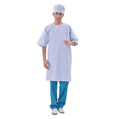 Medical printing hospital uniform doctor surgical clothing  reusable patient gown