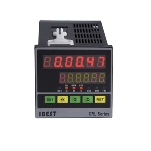 IBEST CRL 6 Digit LED Display Multi Function Digital Preset Count Timer Frequency RPM Tacho Linespeed Meter Counter