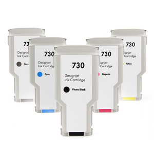 Compatible HP 728 730 Ink Cartridges HP DesignJet T1600 T2600dr Printer Refillable Ink Cartridge