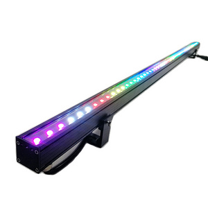 Individually Addressable Christmas DMX RGB PIxel Lights Colored Hexagon Linear Strip LED Lights Stage Effect Bar IP65 Disco KTV