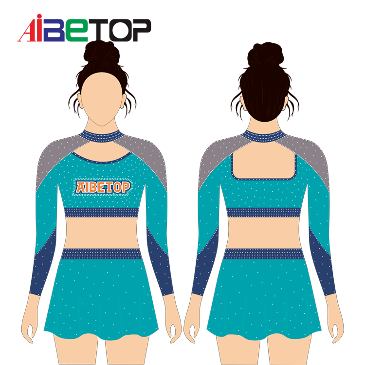 newest designs cheerleading uniforms yellow and blue cheerleader uniform for children and adults