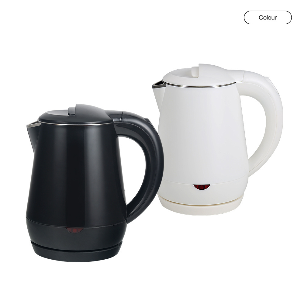 Wholesale Black Steel 0.6 Litre Welcome Tea Electric Kettle With Tray Set For Hotel