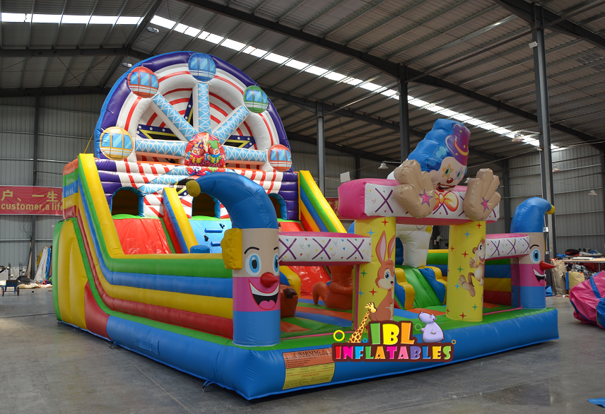 Inflatable Kids Playground With Air Pump Super bother Inflatable Dry Slide Large Adult Inflatable Water Park Slide For Party