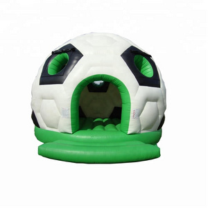 giant inflatable soccer bouncy castle, football inflatable jumping castle, inflatable bounce house bouncer