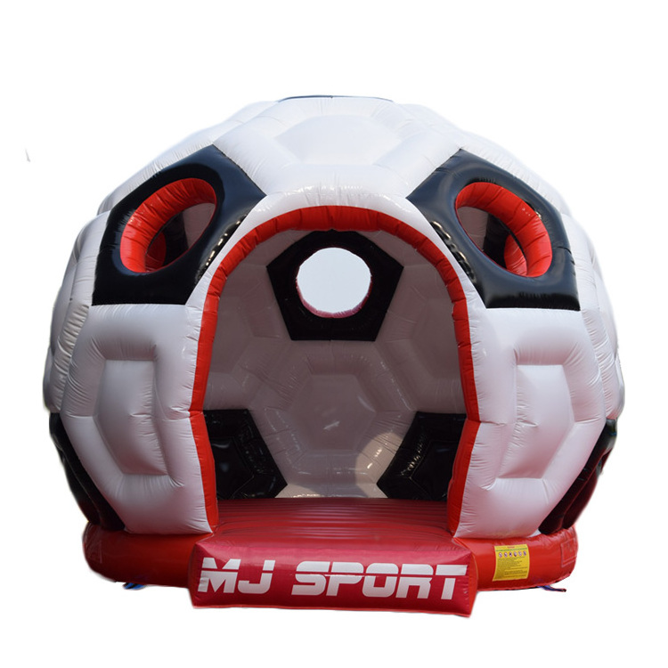 giant inflatable soccer bouncy castle, football inflatable jumping castle, inflatable bounce house bouncer