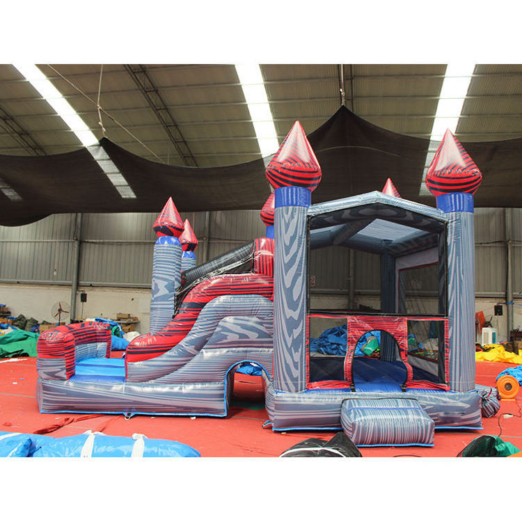 commercial grade adult size jumping castle slide inflatable bounce house with slide for rent