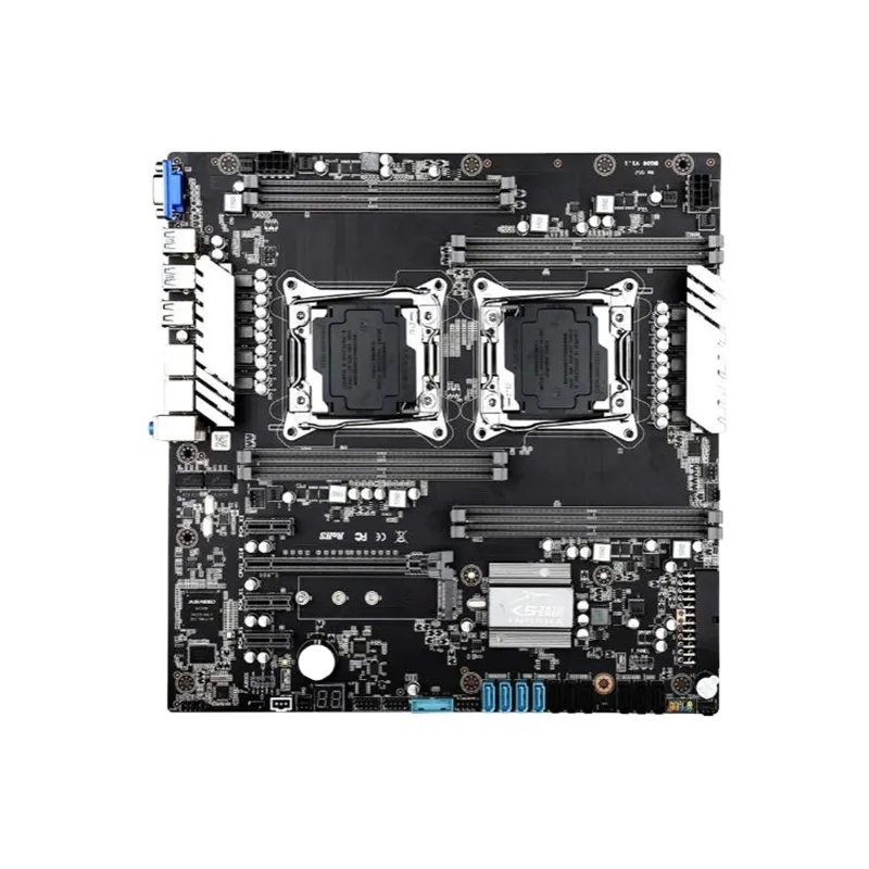 IBLI For  X99 Dual Computer Motherboard Studio Game Multi-open DDR4 Memory Support Xeon E5 V3/V4 Full Series