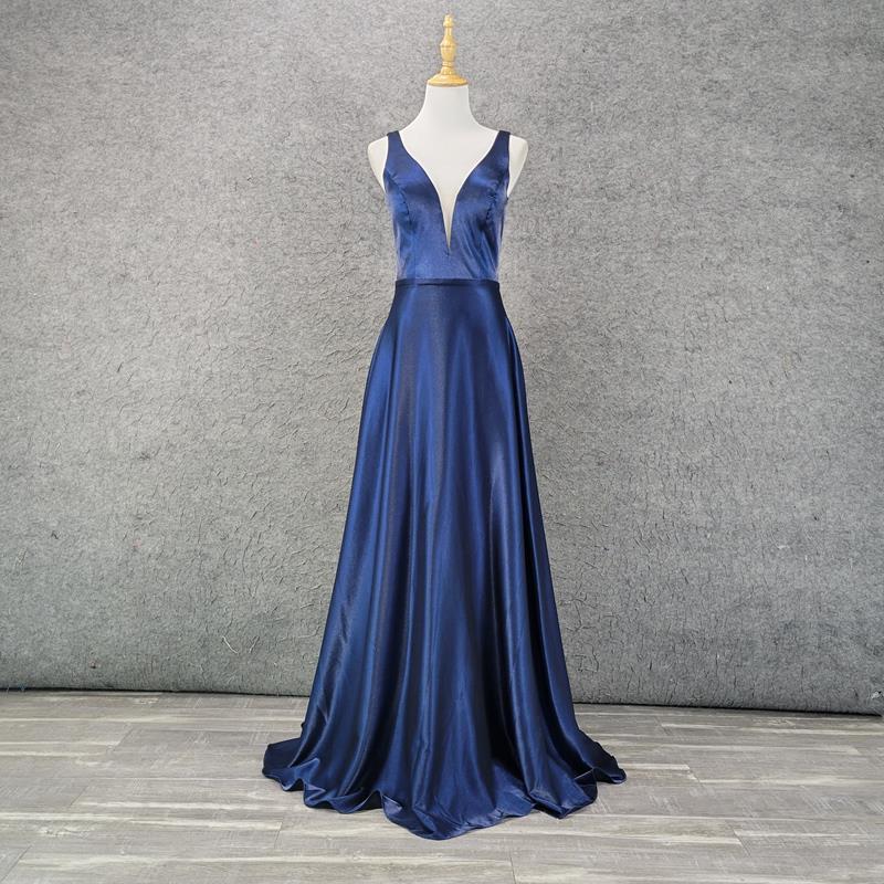 Custom Made Size/Color V Neck A Line 2023 Real Photo High Quality Women's DIY Evening Dresses Fashion Special Occassion Dresses