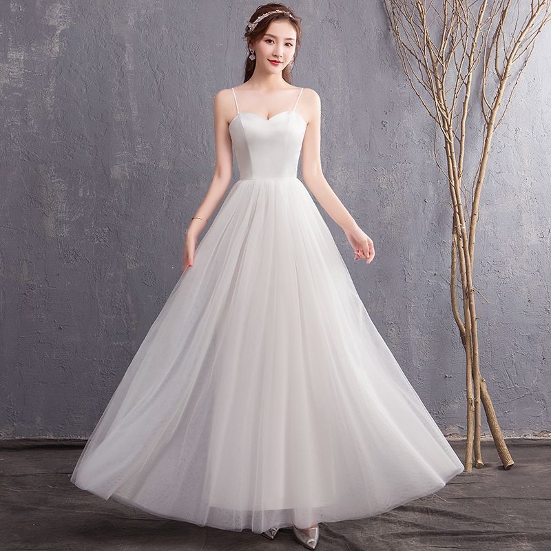 Ladies Tulle A-line Party Princess Gown Plus Size Made Quinceanera Evening Wedding Dresses