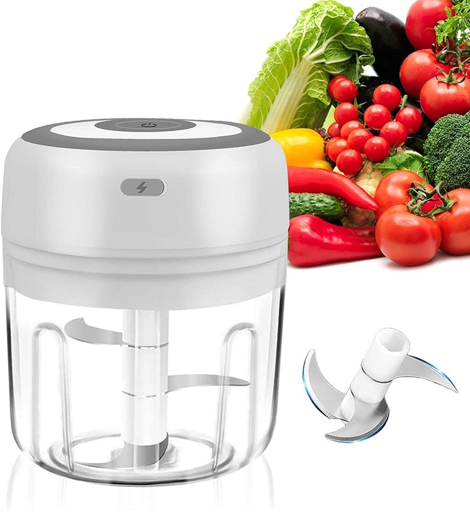 2021 garlic chopper electric mini baby food blender with usb rechargeable food mixers blenders vegetable chopper food machine