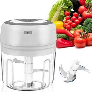 2021 garlic chopper electric mini baby food blender with usb rechargeable food mixers blenders vegetable chopper food machine