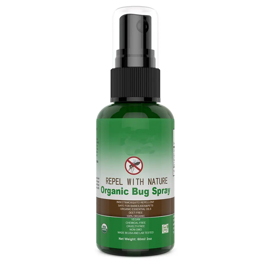 Spray Repels Mosquitos Ticks Formulated Powerful Combo PURE Helichrysum Essential Oil Insect Repellent