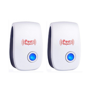 2019 Upgraded Ultrasonic Electronic Repeller, Pest Control Repeller Plug in Indoor Usage Best Pest Controller to Bugs 2 pack