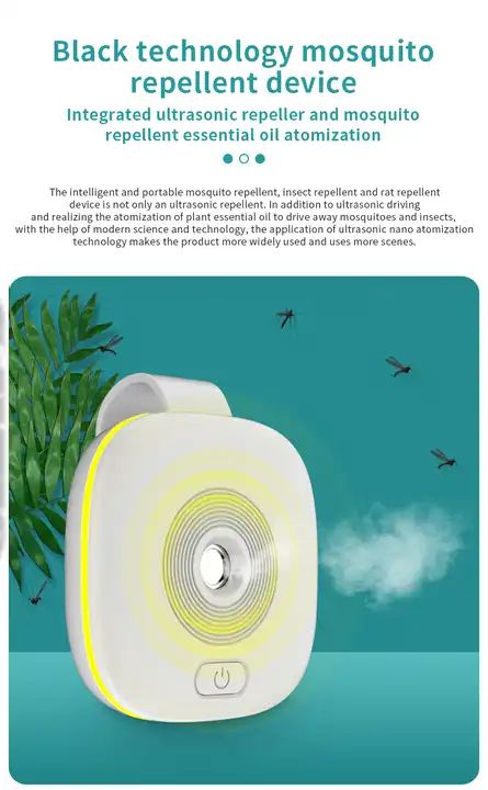 Portable Folding Insect Deterrent Water Spray Mosquito Repellent Killing Machine UVA Ultrasonic Pest Repeller