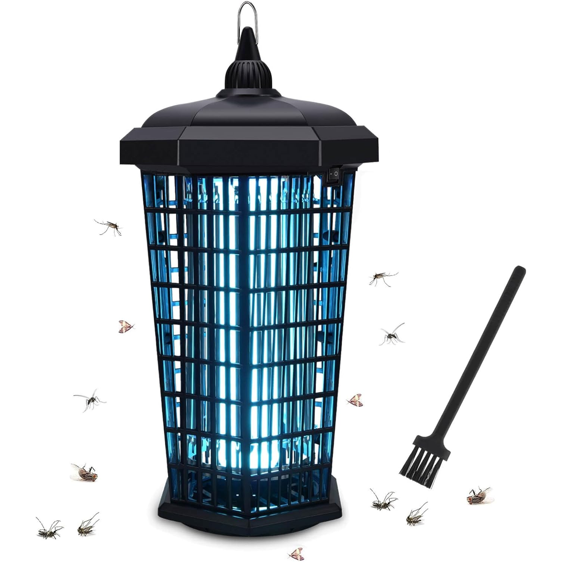 Waterproof Insect Killer Electronic Light Bulb Lamp Home Garden Patio Backyard Plug in Electric Mosquito Zapper