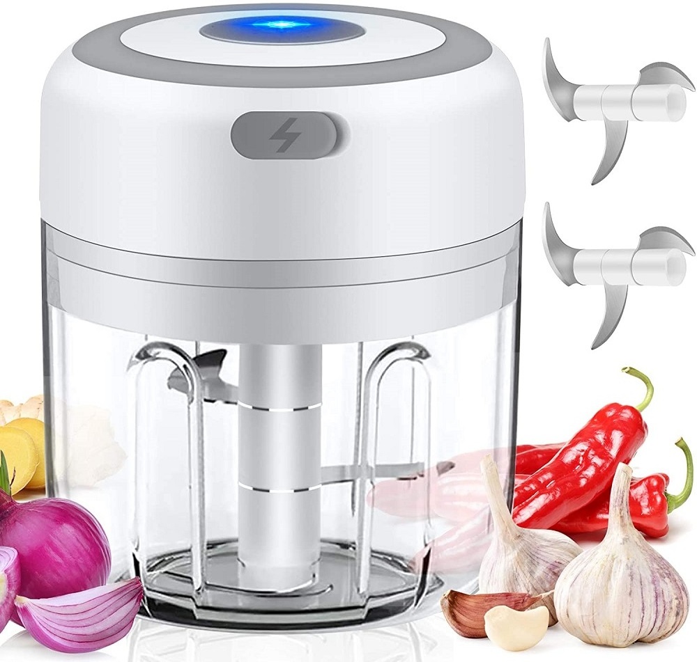 2021 garlic chopper electric mini baby food blender with usb rechargeable food mixers blenders vegetable chopper food machine