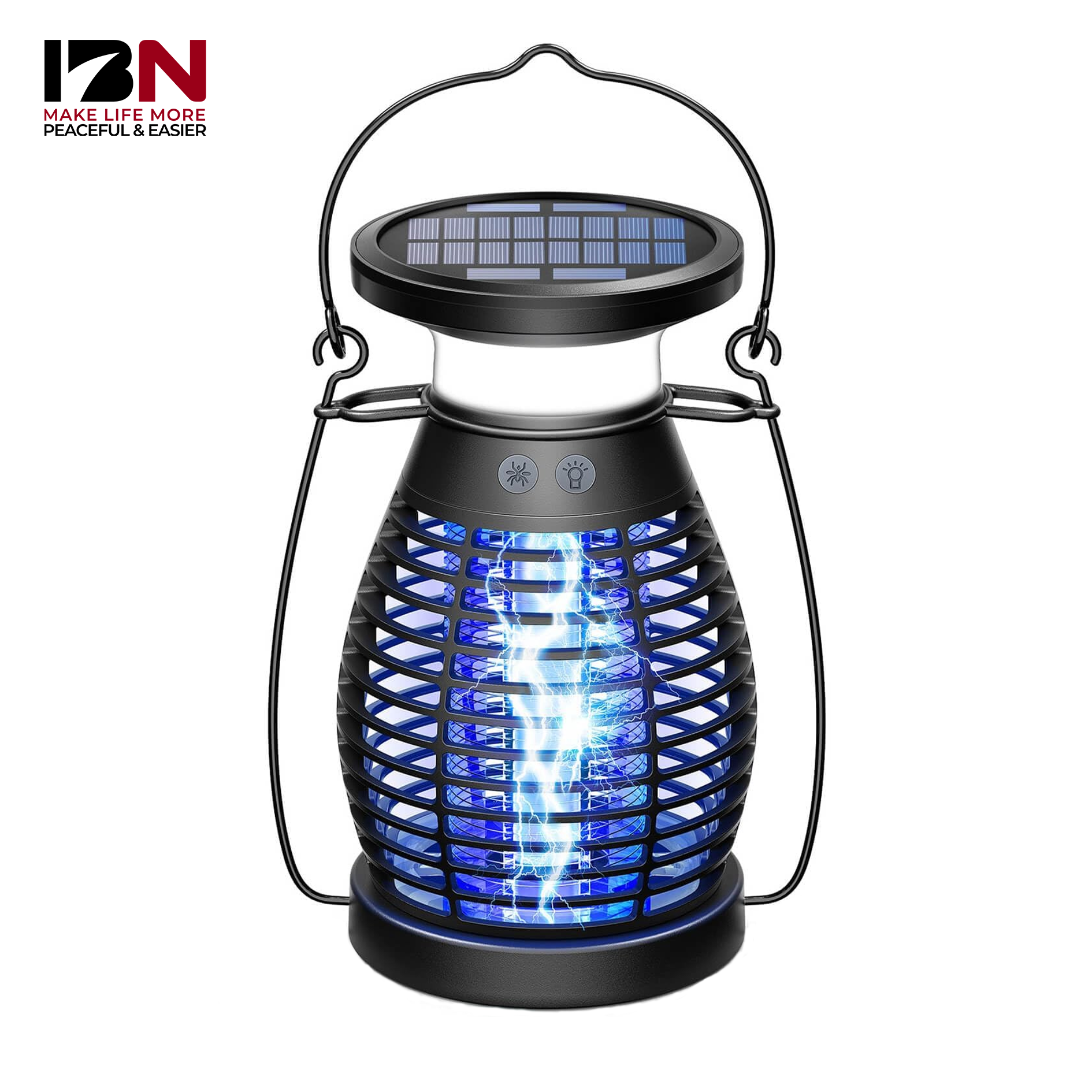 USB Rechargeable Waterproof Fly Zapper Outdoor Indoor Camping Home Patio Backyard Kitchen Cordless Mosquito Zapper