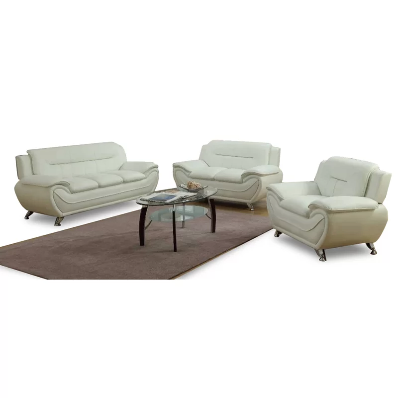 Modern furniture italian style leather sofa sets nigerian design