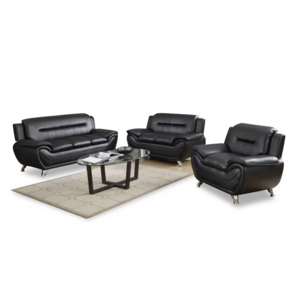 Modern furniture italian style leather sofa sets nigerian design