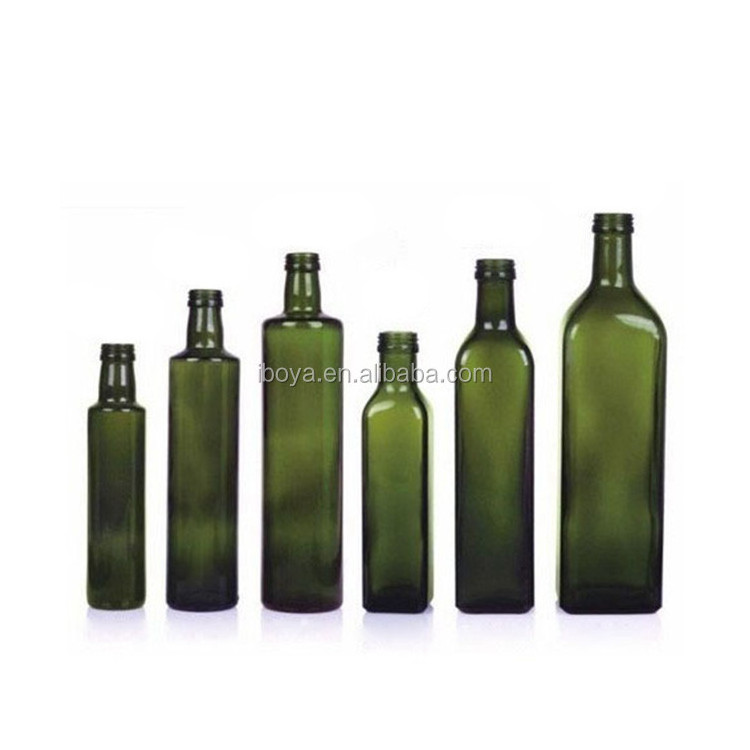 Wholesale green olive oil bottles 250ml 500ml 750ml