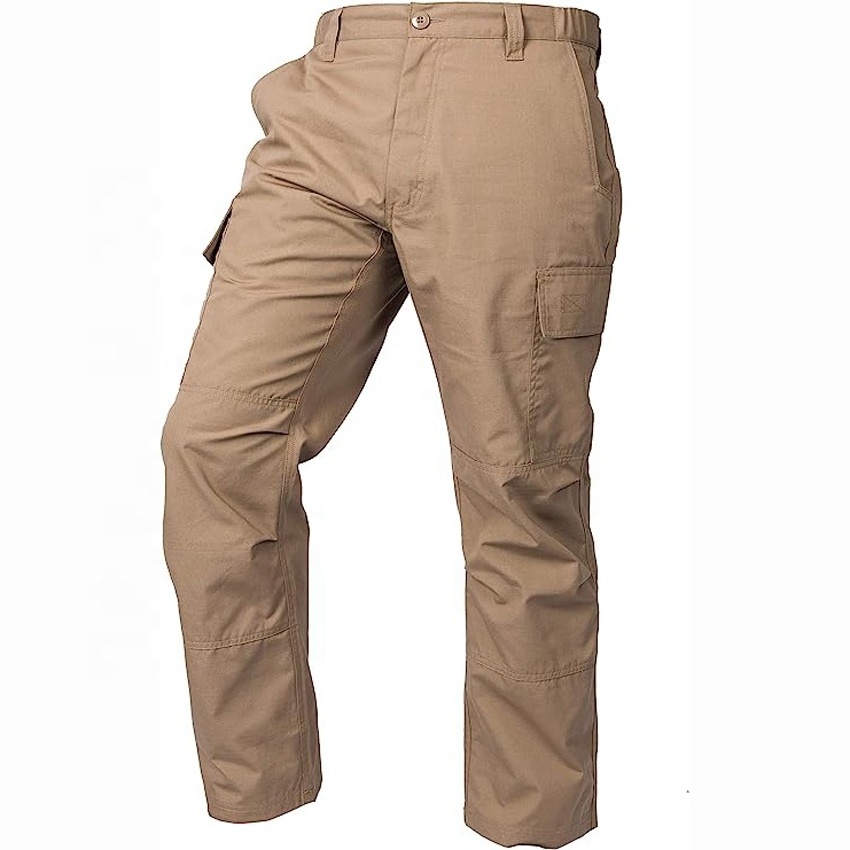 High Quality Men's Security Rip stop Cargo Pants Stretch Waistband CCW Pants