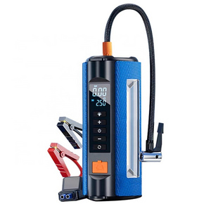 2023 New Design Car Battery Jump Starter Portable Tire Inflator Air Compressor 12v