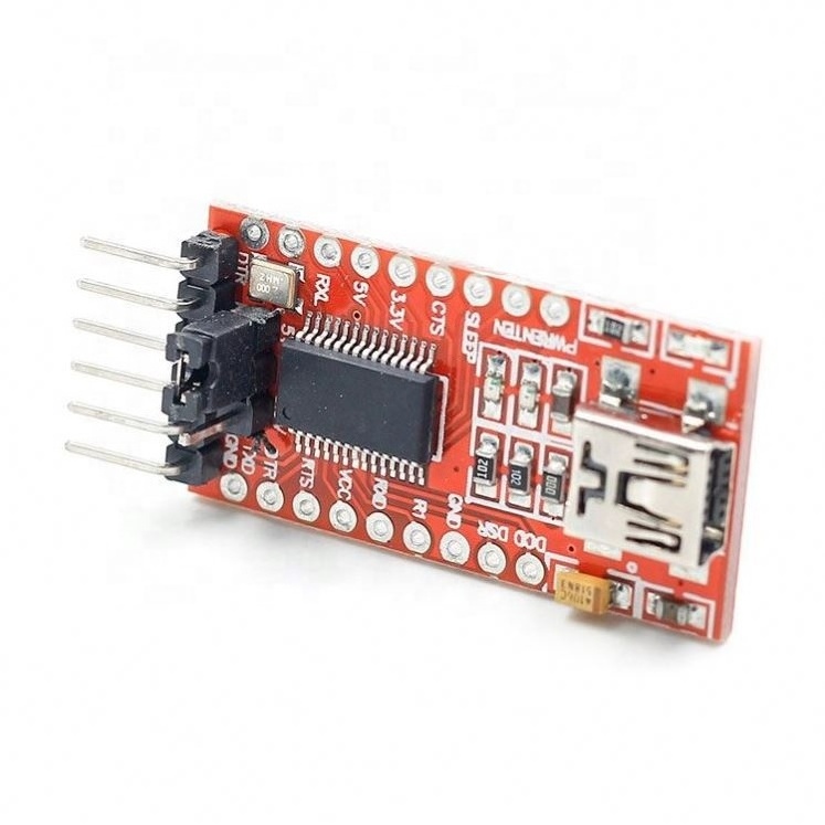 FT232RL FTDI Type-C to TTL Serial Converter Adapter Module 3.3V 5.5V FT232R Breakout Mini USB to TTL Adapter Board