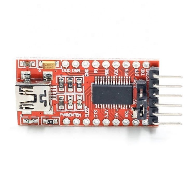 FT232RL FTDI Type-C to TTL Serial Converter Adapter Module 3.3V 5.5V FT232R Breakout Mini USB to TTL Adapter Board