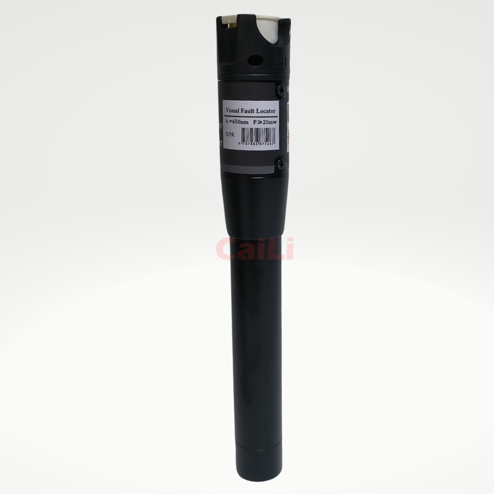 Fiber Optical 20MW VFL Visual Fault Locator, Fiber Optic Cable Tester Fiber Optic Tester Pen Type Red Laser Light