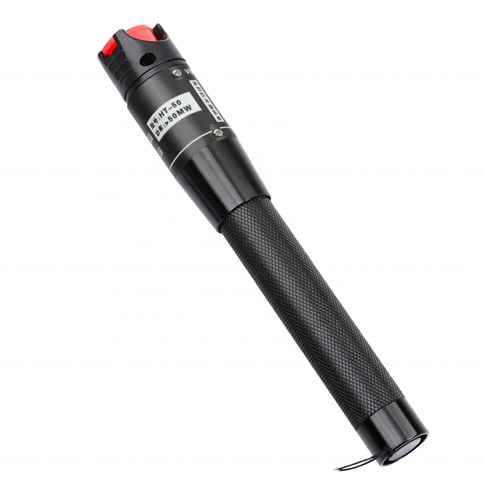 High Performance 50mW VFL Optical Red Light Laser Rotary Pen Fiber Visual Fault Locator FTTH Wireless LAN Compatible 4G Network