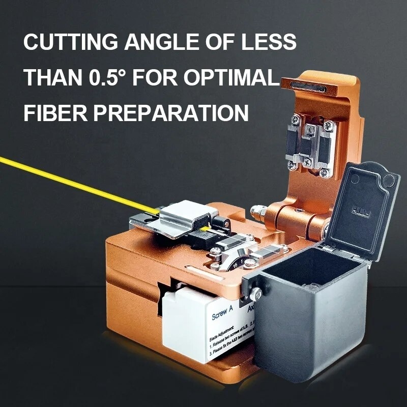 Signal Fire AI-9 AI-8C Fiber Optic Cleaver Optical Fusion Splicer Cutting Knife Fiber Cutter Ftth Optic Fiber Cutter