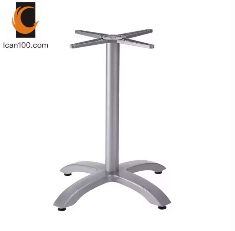 Hot Selling Coffee Shop Table Base Steel Restaurant Table Leg Metal Furniture 2 Wrought Iron Table Legs