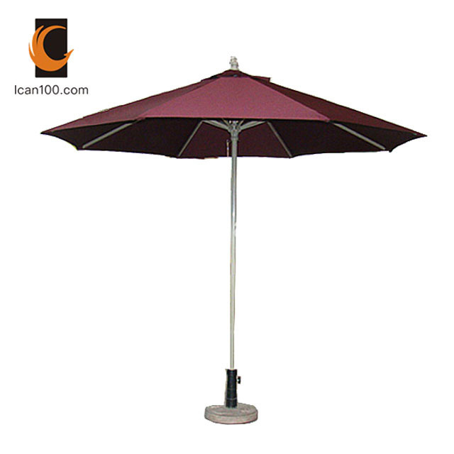 High Temperature Resistance Garden Outdoor Solar Panel Big Umbrella Sun Shade Parasol Sombrillas Para Jardin