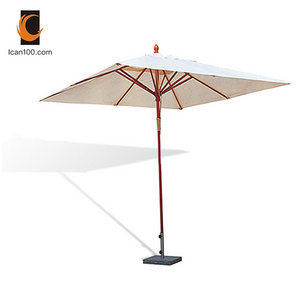 High Temperature Resistance Garden Outdoor Solar Panel Big Umbrella Sun Shade Parasol Sombrillas Para Jardin