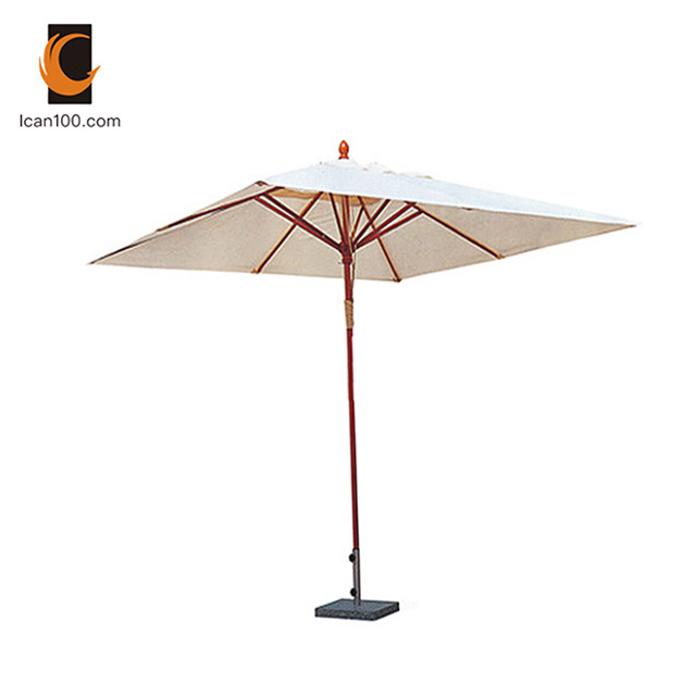 High Temperature Resistance Garden Outdoor Solar Panel Big Umbrella Sun Shade Parasol Sombrillas Para Jardin