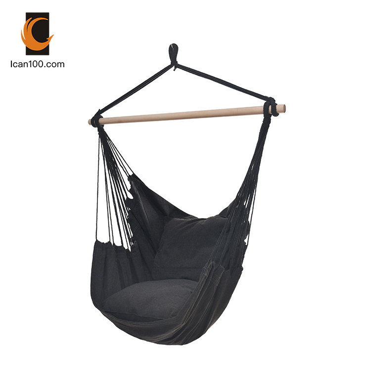 Indoor Patio Adult Hammock Hanging Seat Swing Suspended Chair Boho Furniture Hamacas Sillas for Home Bedroom