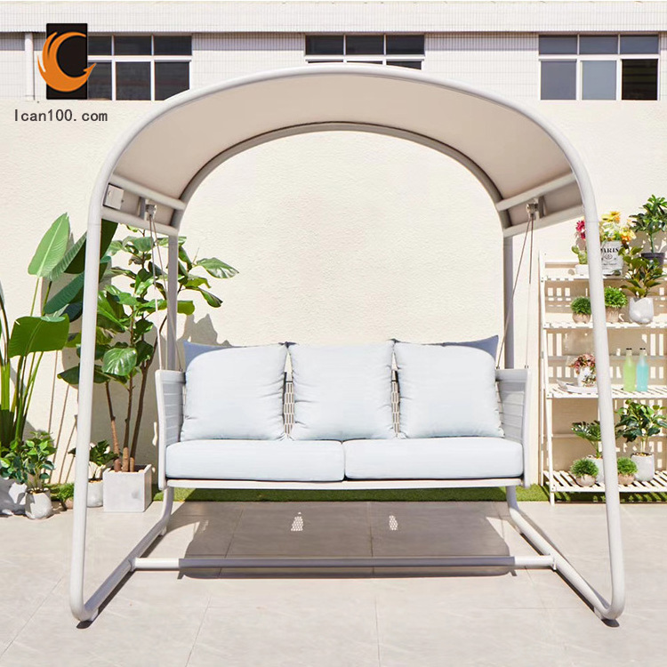 Modern Swing Chair With Cushion Outdoor Hanging Chairs Garden Swing Hanging Chair Double Hanging  Beach Swing