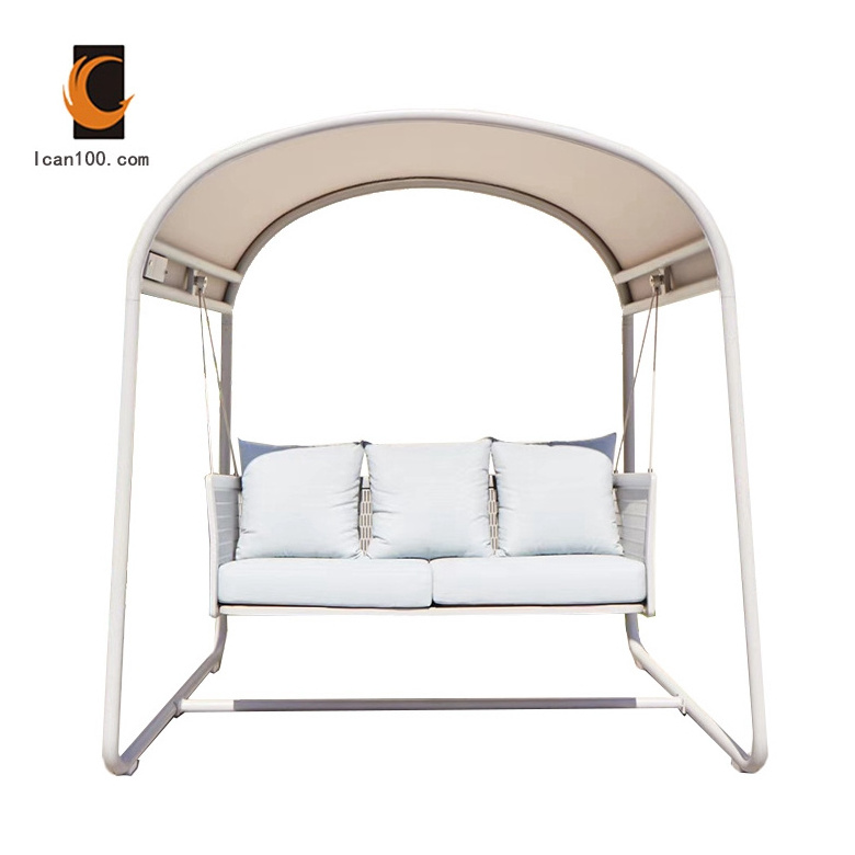 Modern Swing Chair With Cushion Outdoor Hanging Chairs Garden Swing Hanging Chair Double Hanging  Beach Swing