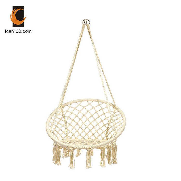 Indoor And Outdoor Furniture  Rope Hammock Nest Swing Chair Bed Outdoor Wicker Hanging Swing Chair