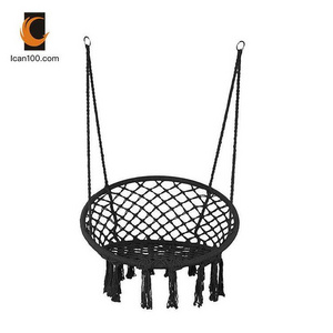 Indoor And Outdoor Furniture  Rope Hammock Nest Swing Chair Bed Outdoor Wicker Hanging Swing Chair