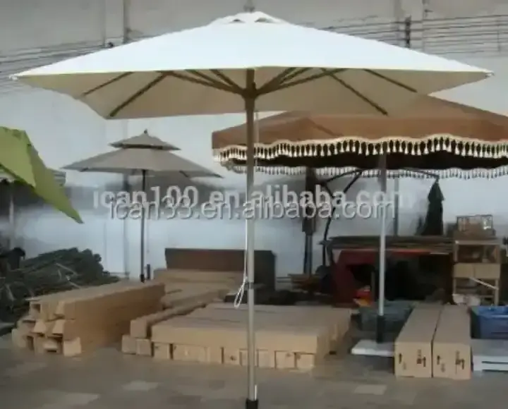 Heavy Duty Outdoor Patio Umbrellas Bases Stand Hotel Large Commercial Sun Shade Garden Parasol