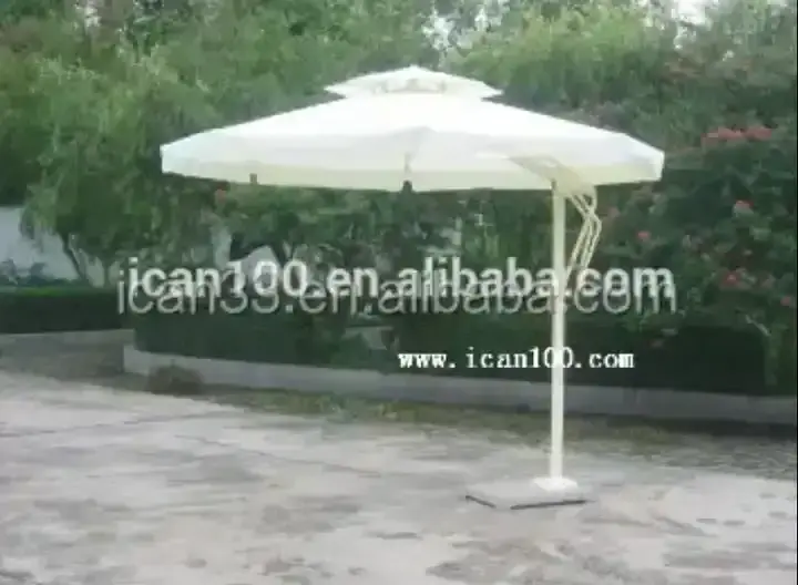 Heavy Duty Outdoor Patio Umbrellas Bases Stand Hotel Large Commercial Sun Shade Garden Parasol