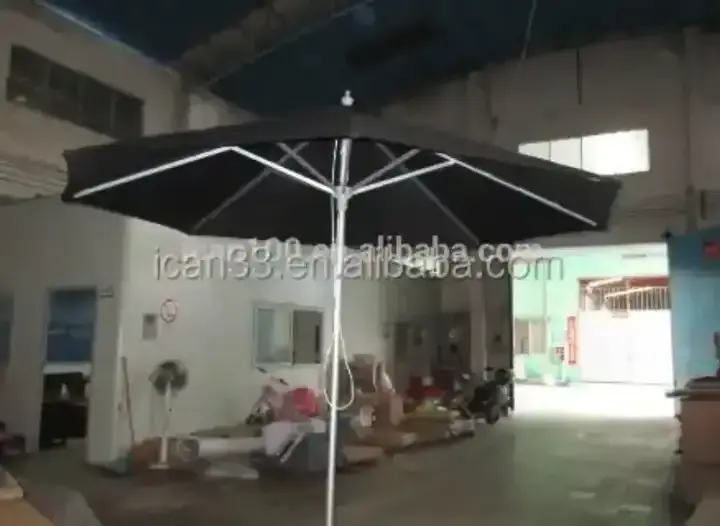 Heavy Duty Outdoor Patio Umbrellas Bases Stand Hotel Large Commercial Sun Shade Garden Parasol