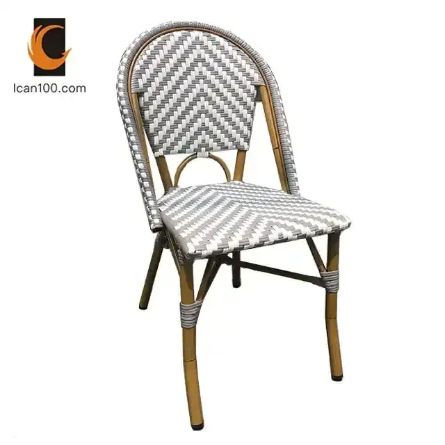 Outdoor Furniture Set Waterproof Bistro Patio Small Round Table 2 Chairs Rattan Dining Set Garden Furniture Rattan Dinning Set