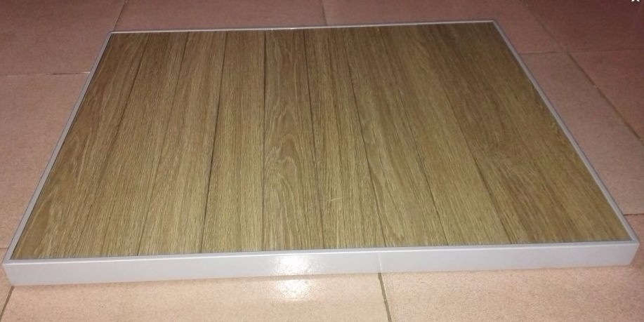 Fast Food Restaurant Dining Laminate HPL 40mm Formica Bistro Coffee Table Modern