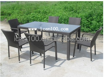 High Quality OEM Dining Room Furniture Sets  Outdoor Table And Chairs Set Patio Set Rattan Outdoor Furniture