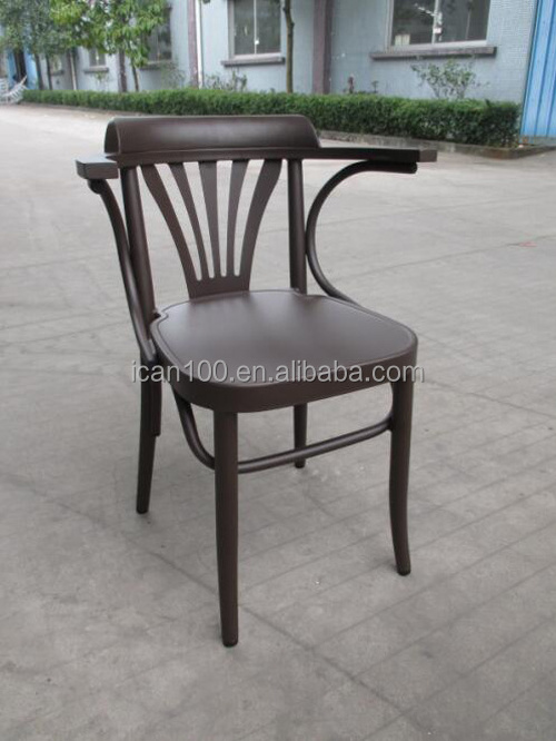 Chinese Style Commercial Furniture Aluminum Thonet Bentwood Chair