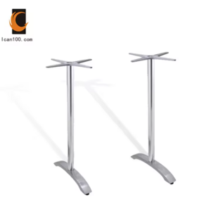 Hot Selling Coffee Shop Table Base Steel Restaurant Table Leg Metal Furniture 2 Wrought Iron Table Legs