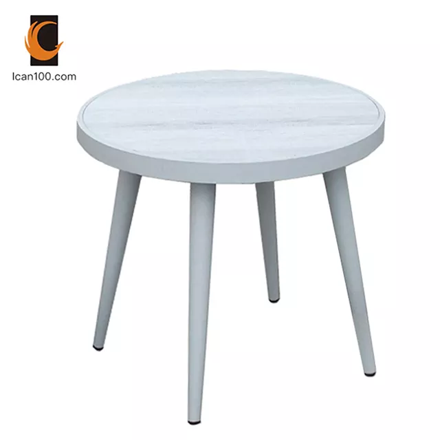 Contemporary Ceramic Dining Table Coffee Furniture Round Marble Garden Table Outdoor Restaurant Tables