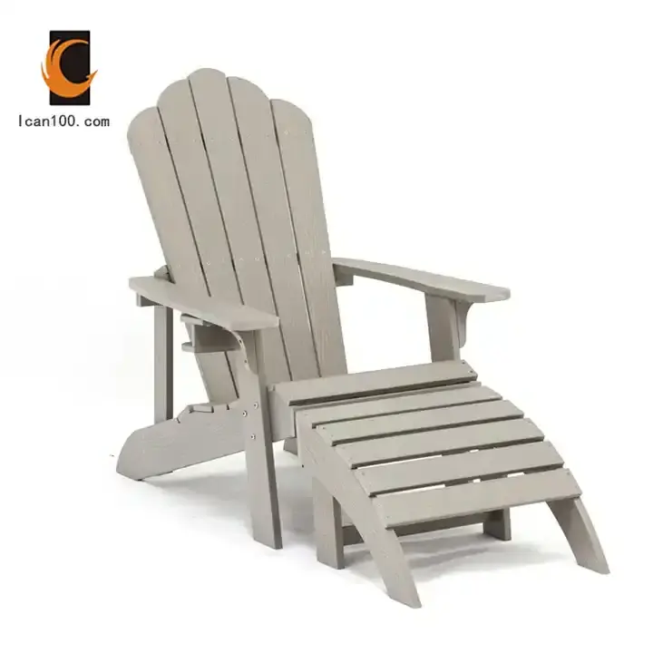 Wholesale Garden Plastic Wood Adirondack Chair Foldable Wood Garden Folding Beach Chair Adirondack Chair